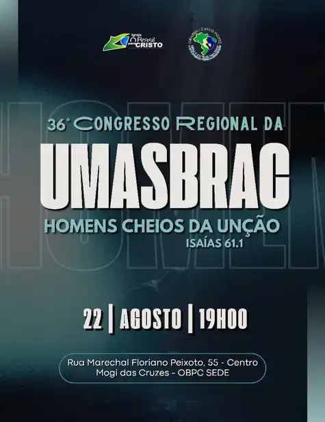 Cartaz: Programação de Agosto